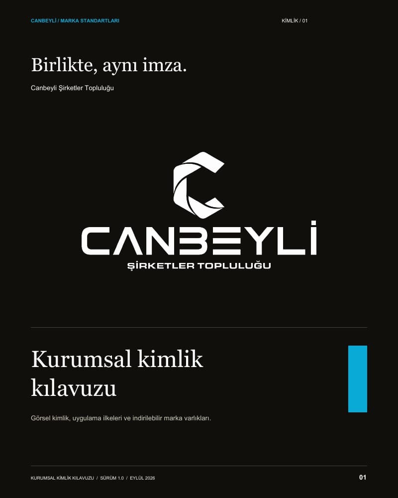 Canbeyli brand guidelines cover